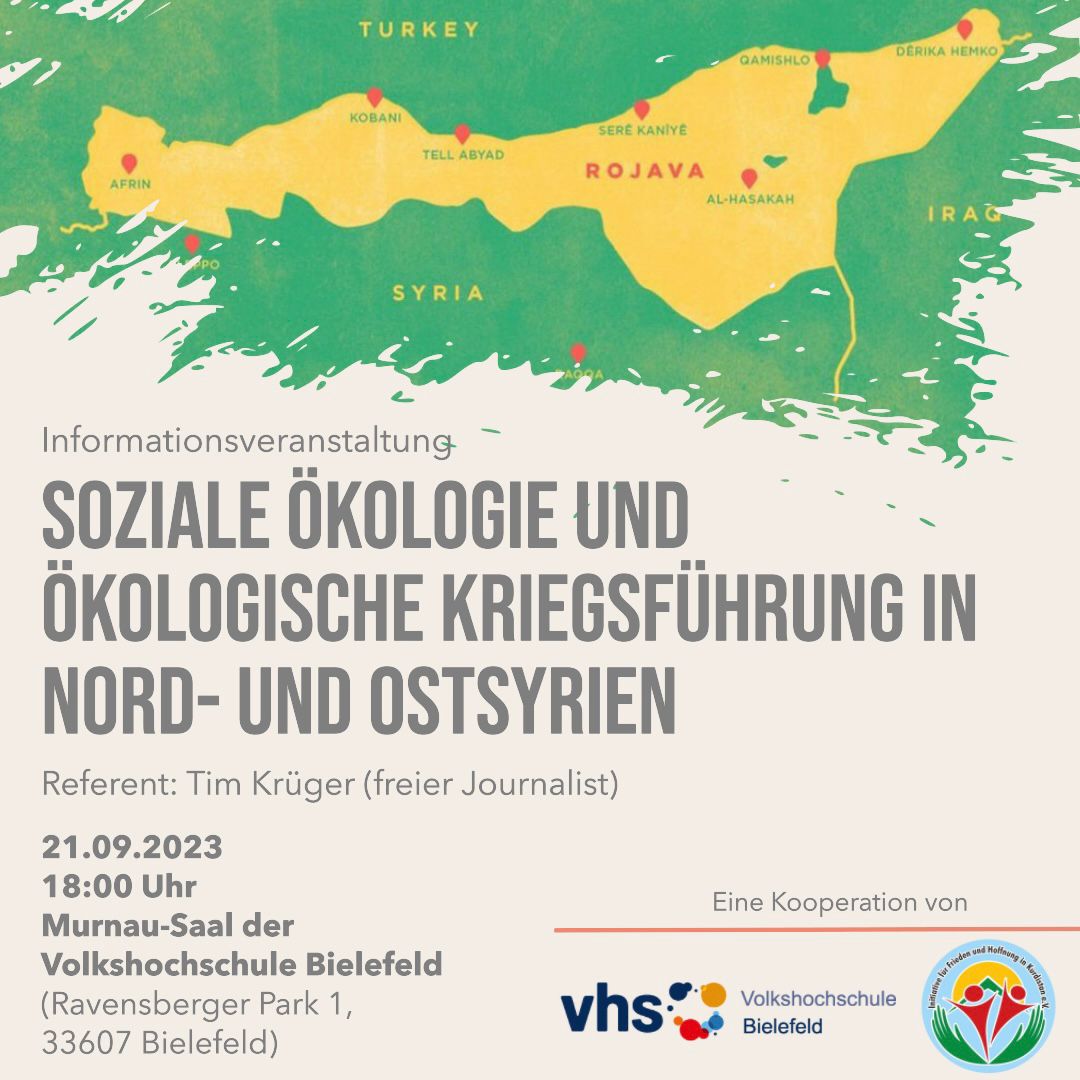 Soziale Ökologie und ökologische Kriegsführung in Nord- und Ostsyrien
